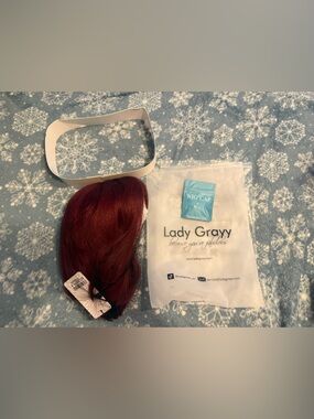 Lady Grayy Red Bob Wig